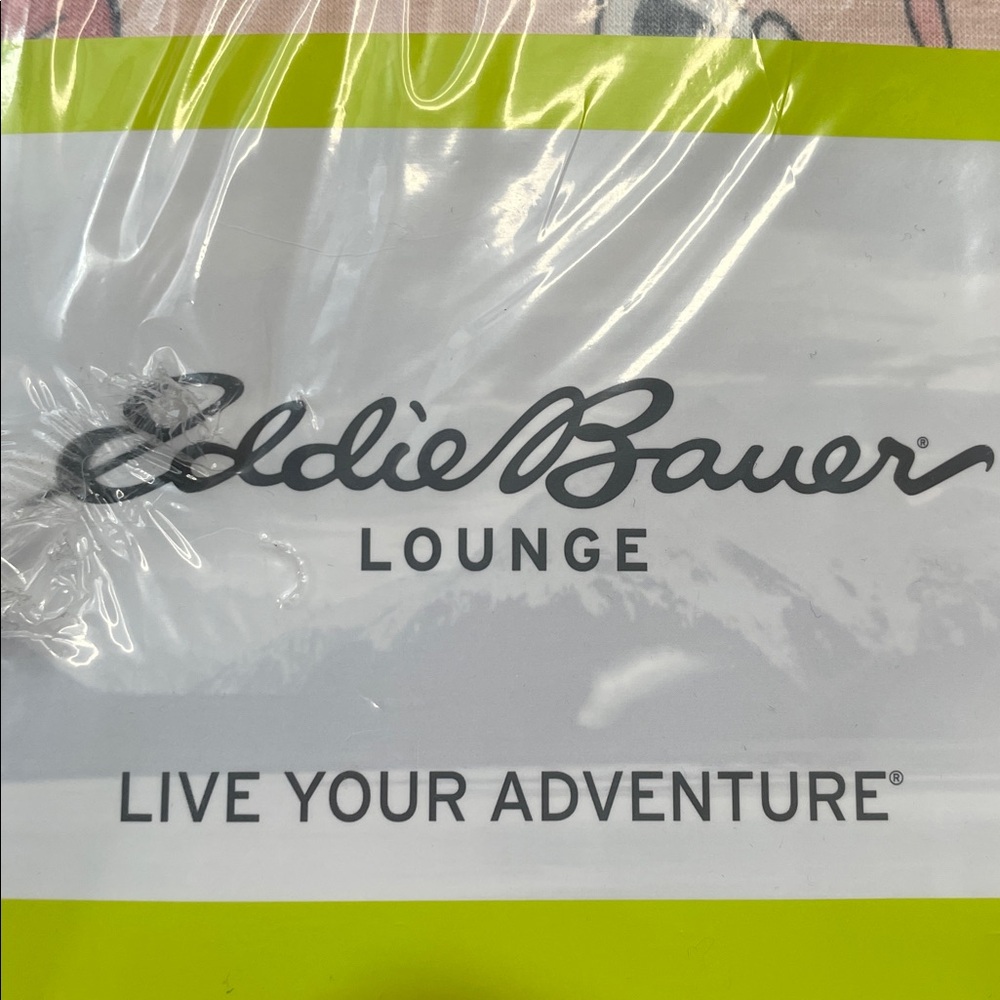 NWT Eddie Bauer Pink Floral Lounge Set.  Size Medium. - Picture 3 of 4